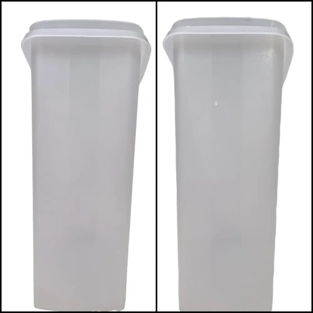 Tupperware Vtg 90's Modular Mates Super Cereal Keeper Store N Pour & Seal Blue